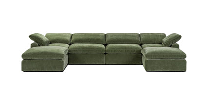 6-Seat Aspen Modular U-Sectional