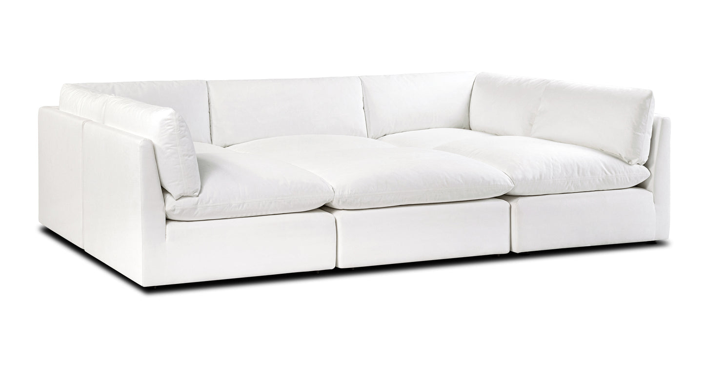 6-Seat Davos Modular Pit-Sectional