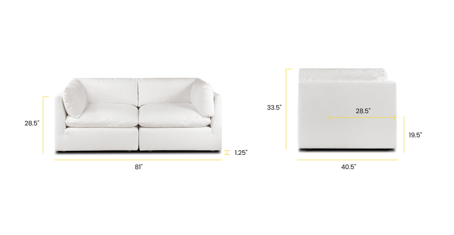 2-Seat Davos Modular Sofa