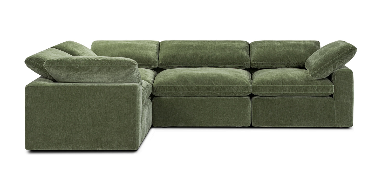 4-Seat Aspen Modular L-Sectional