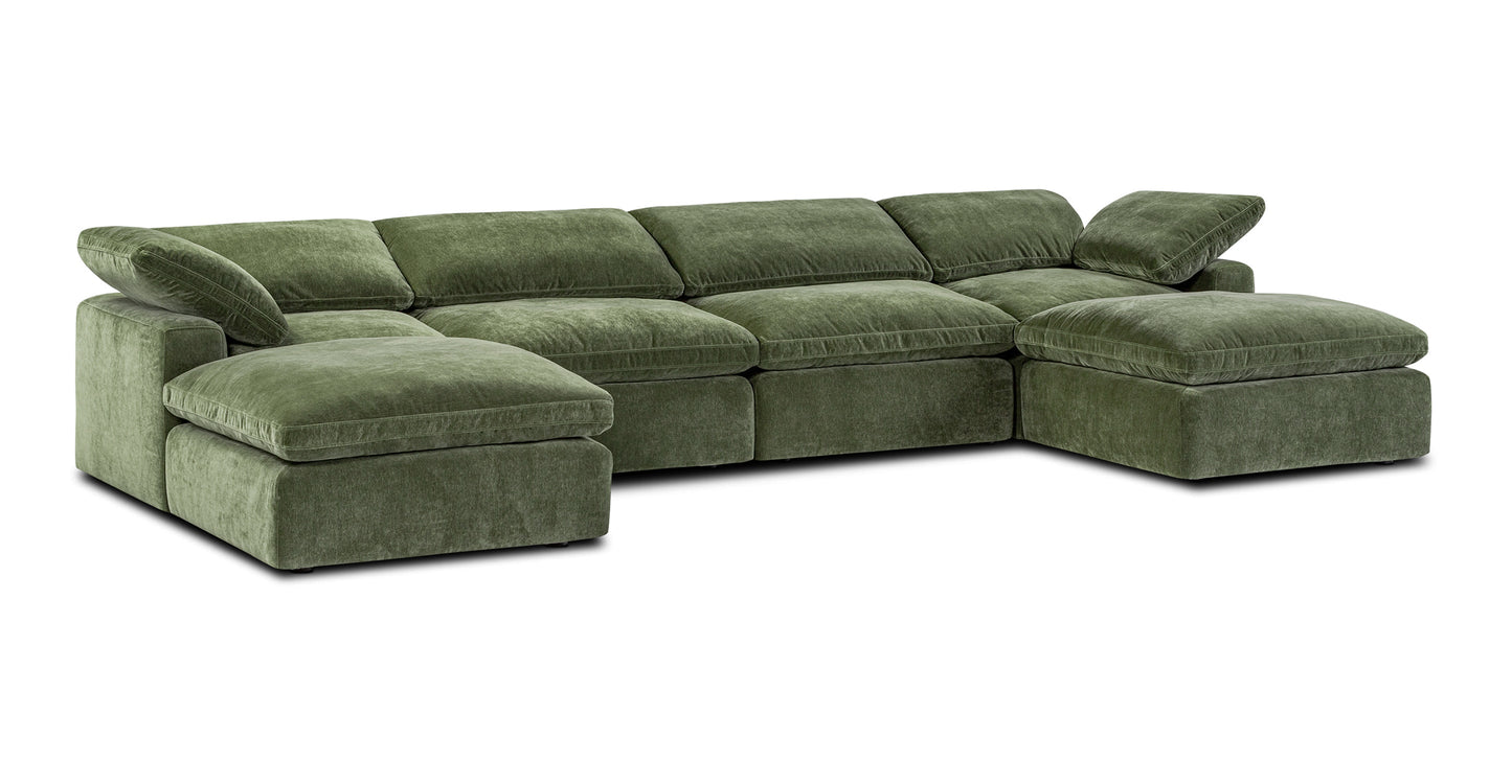 6-Seat Aspen Modular U-Sectional