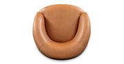 Alma Leather Swivel Chair