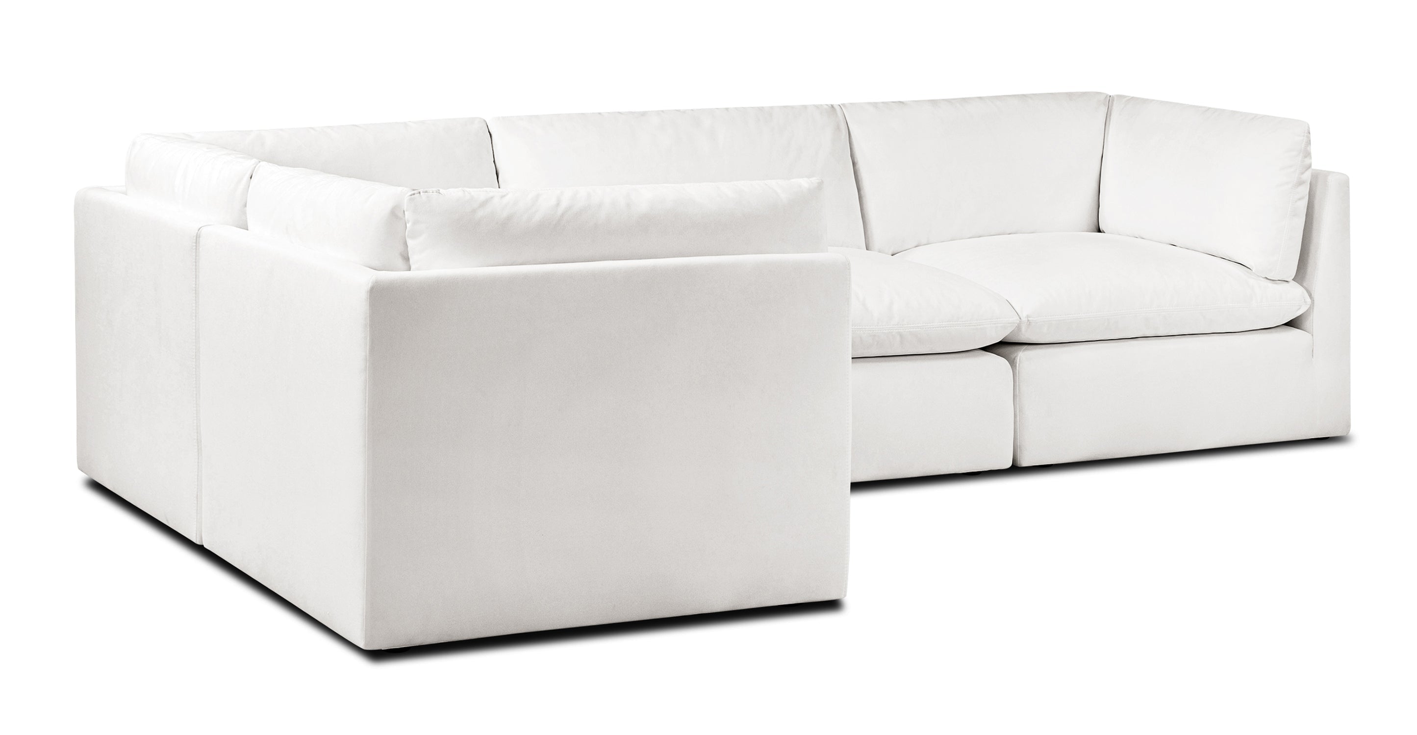 4-Seat Davos Modular L-Sectional