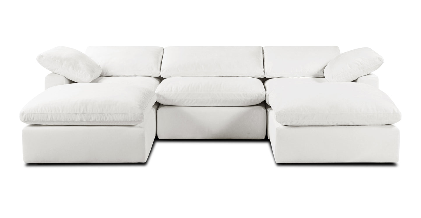 5-Seat Aspen Modular Double Chaise Sectional