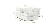 3-Seat Aspen Modular Sectional