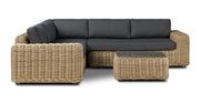 Puglia Corner Sectional Set with Coffee Table